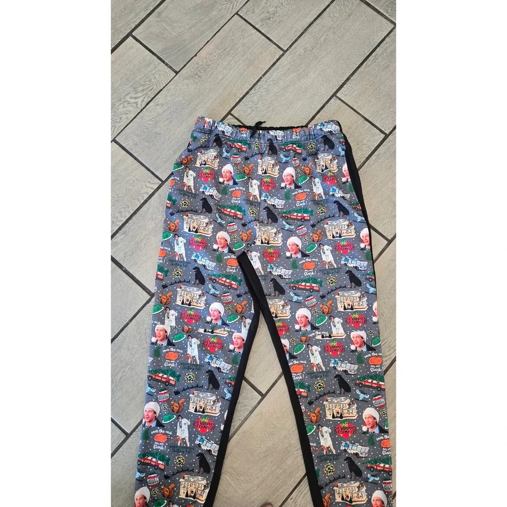 National Lampoons Christmas Vacation Joggers Clark Griswold Holiday Pants 2XL